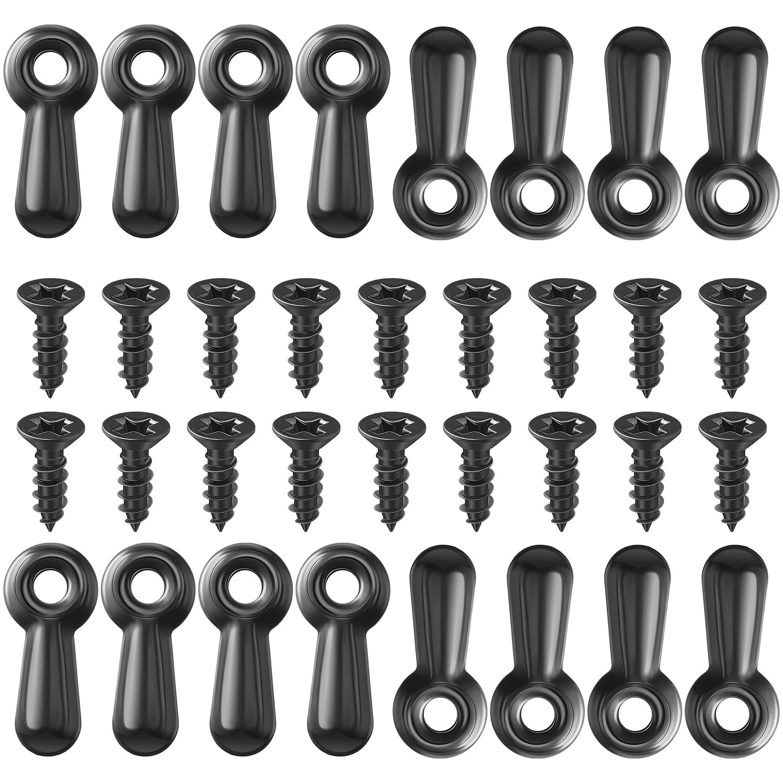 Shappy Picture Frame 100 PC Photo Frame Turn Button Fasteners with